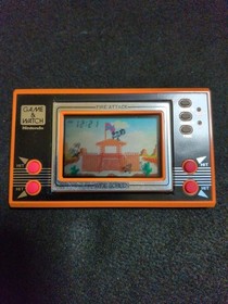 Nintendo Game & Watch Wide Screen Fire Attack Handheld Game with Manual