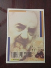 2002 REPUBBLICA ITALIANA FOLDER PADRE PIO SANTO