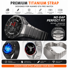 For Huawei Watch Titanium Strap GT 6Pro Quick Release Metal Bracelet Comfort