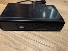 Digital TV Converter Box ATSC Tuner DTV Receiver RCA Output Used Estate No Remot