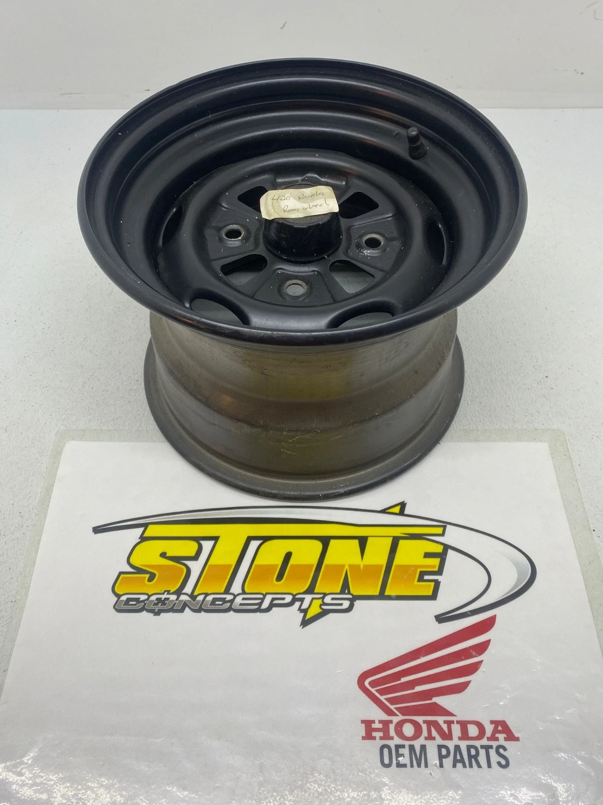 NEW Honda 2009-2025 Rancher 420 11x7.5" Rear Steel Rim 11" Wheel 42650-HP7-B50ZA