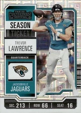 2023 Panini Contenders #48 Trevor Lawrence Season Ticket Mojo