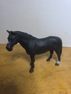Schleich Tennessee Walker Horse Black Stallion Animal Figure 2008 Vintage