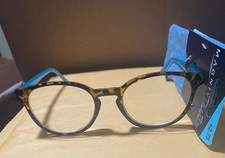 Foster Grant BRYN + 2.75 TEAL BROWN Reading Glasses READERS