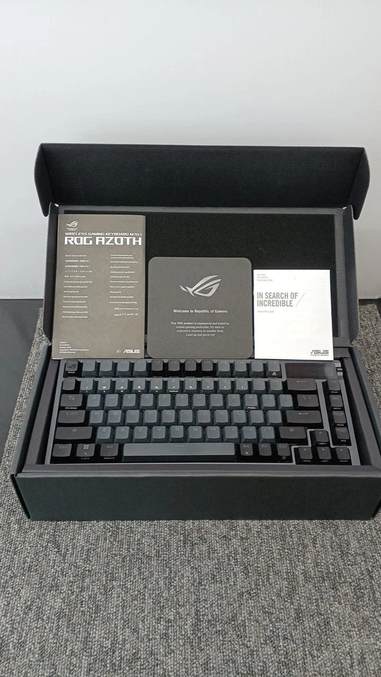 ASUS ROG AZOTH NX Blue Gaming Keyboard With Accessories,Good Condition From JPN - Image 4 of 4