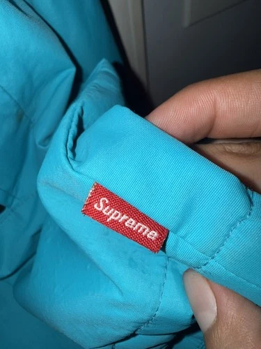 Supreme x The North Face Arc Logo Mountain Parka SS19 Teal - Large Authentic image 9