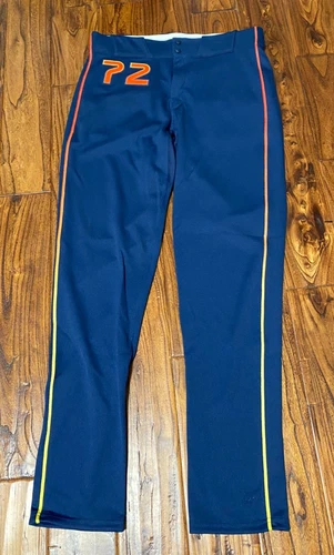 Nick Hernandez 2024 Houston Astros Game Used Worn Space City Pants MLB Auth #72