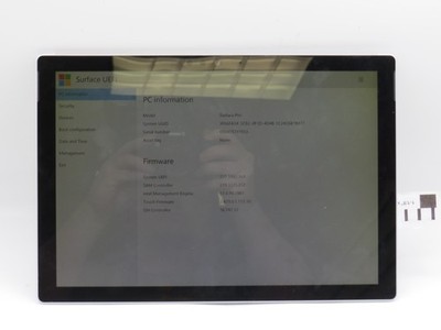 Microsoft Surface Pro 5 1796 | M3-7Y30 | 4GB RAM | 128GB SSD | No OS / AC