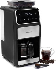 Filter Coffee Machine with In-Built Grinder Andrew James Program and Delay Timer
