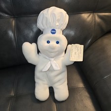 Vintage Pillsbury Doughboy 14" Plush 1998  Does Not Giggle 