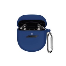 Blue Silicone Protective Cover Soft Case For Bose QuietComfort Earbuds II e