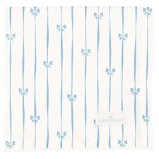 GreenGate Stoffserviette mit Spitze Dolobella in Hellblau