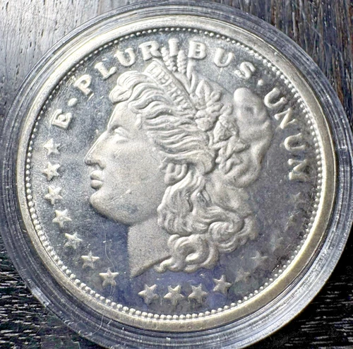 1 Troy Ounce Silver Trade Unit .999 Pure Uncirculated