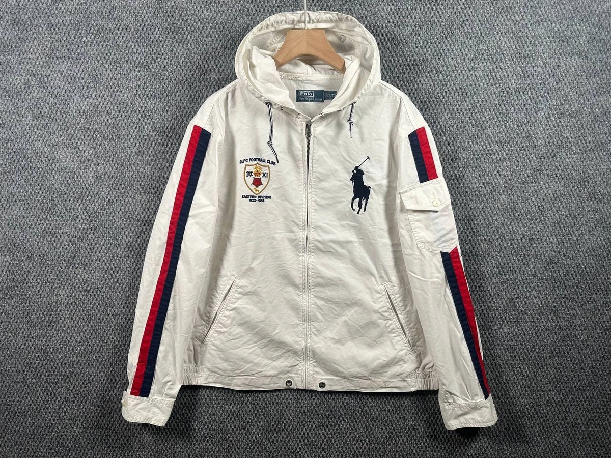 90s Polo Ralph Lauren ビックポニー フーデットジャケット Polo Ralph Lauren Big Pony Jackets for Men for Sale | Shop New
