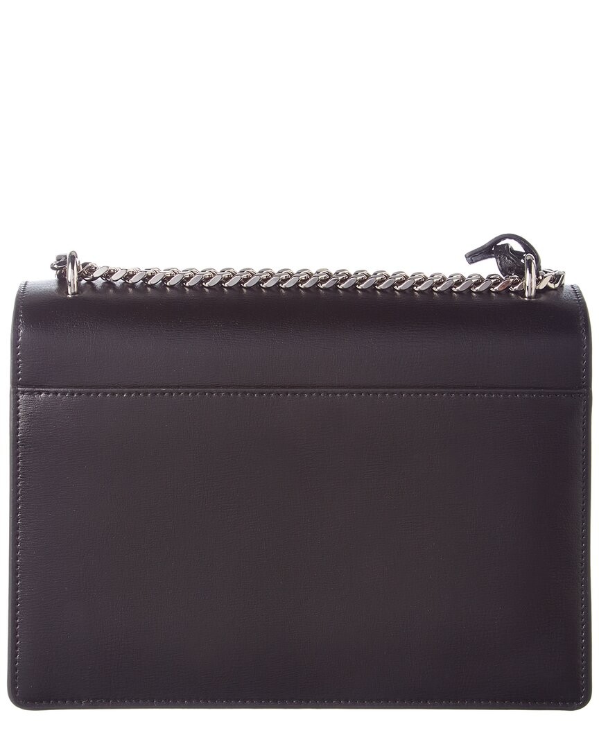 Saint Laurent Sunset Borsa a tracolla media in pelle da donna nera