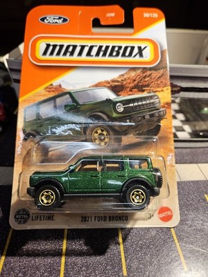 Matchbox Buy 2 Get 3 Free 2021 Ford Bronco Green 30/125 