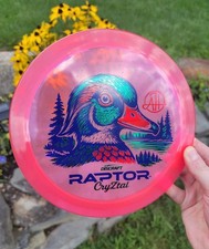 Discraft Adam Hammes Outdoorsman Series Cryztal Raptor Triple Foil Wood Duck