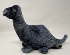 Russ Plato Brontosaurus Bean Bag Plush Stuffed Animal Toy Zonies Earth Zone 7”