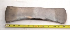 Unmarked Puget Sound Double Bit Felling Falling Axe Head  4lbs 2.4oz 13 1/16"