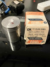 YAMAHA PISTON 43.50mm, +0.50mm OVER, 307-11635-20, YAS3, AS3, RD 125cc TWIN NOS