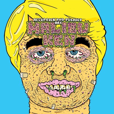 Aesop Rock/ Malibu Ken / Tobacco Malibu Ken (Custom Blue Colored Vinyl) Records 