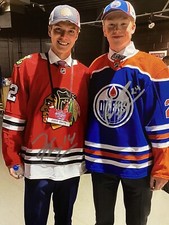 Kevin KORCHINSKI And Reid SCHAEFER Signed 8x10 Photo! 1st ROUND PICKS W/COA