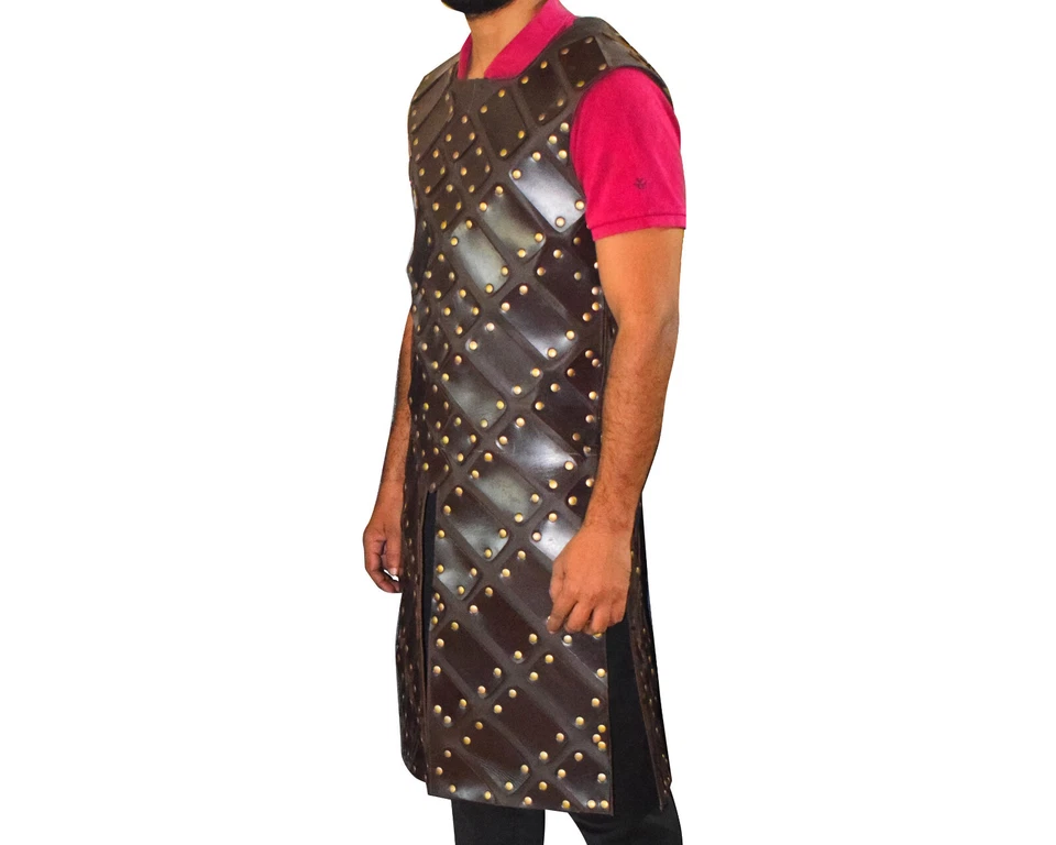 WEEKEND SALE Viking leather bringandine Armor larp cosplay custom armor costume - Image 3 of 4