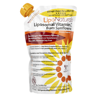 Liposomal Vitamin C from Sunflowers, 15 oz (443 ml)