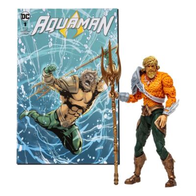 McFarlane Toys - DC Direct Page Punchers Actionfigur & Comic Aquaman 18 cm
