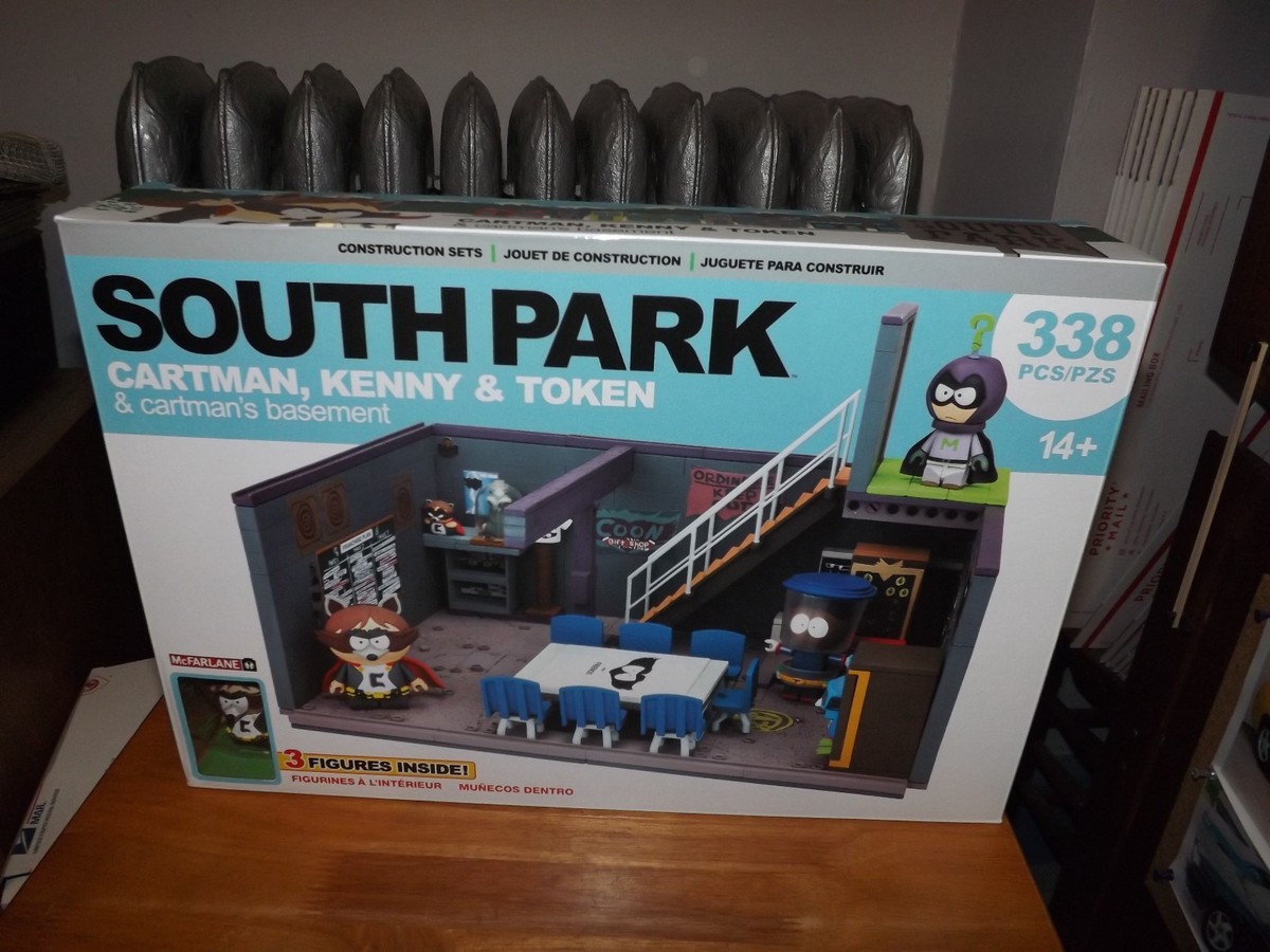 SOUTH PARK CARTMAN KENNY & TOKEN CARTMAN'S BASEMENT CONSTRUCTION