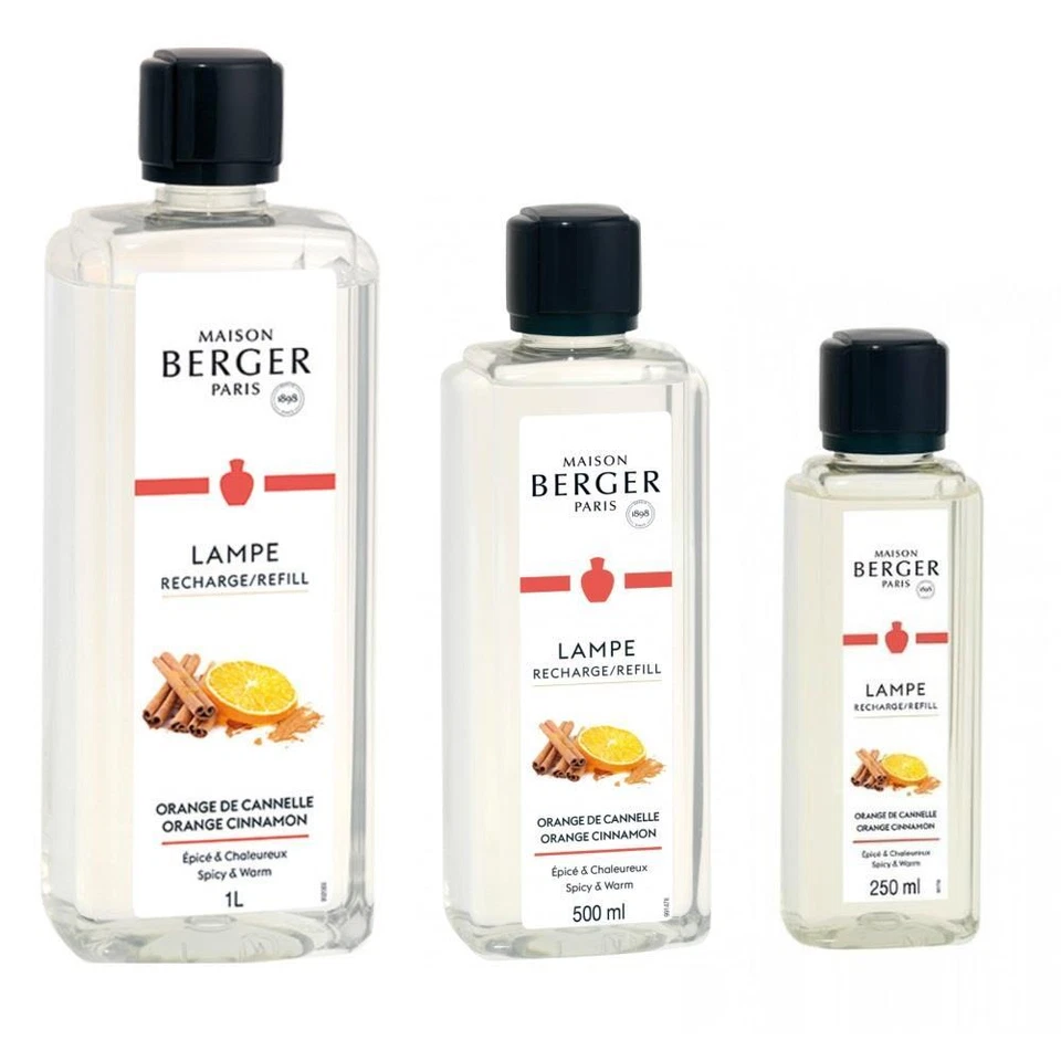 Lampe Berger profumo ricarica flacone aroma cannella all'arancia