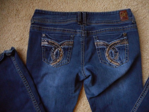 Wallflower Womens Jeans Boot 75% Cotton 
