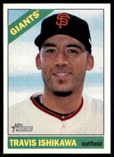 2015 Topps Heritage Travis Ishikawa #132 San Francisco Giants
