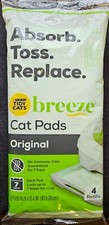 Purina TIDY CATS Odor Control 4 CAT PADS for BREEZE Litter System Refill. 77 