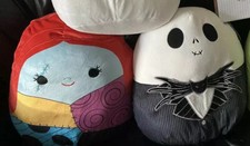 Nightmare Before Christmas LARGE AND MEDIUM Squishmallow *SET* RARE
