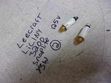 Leecraft LIC1NY 3200 Snaplite Amber Lamp, Lot of 2 *FREE SHIPPING*