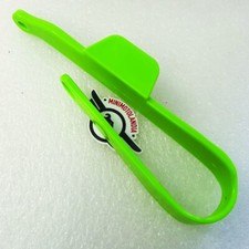 Pattino Verde Guida Catena Slider Salva Forcellone Pit Bike