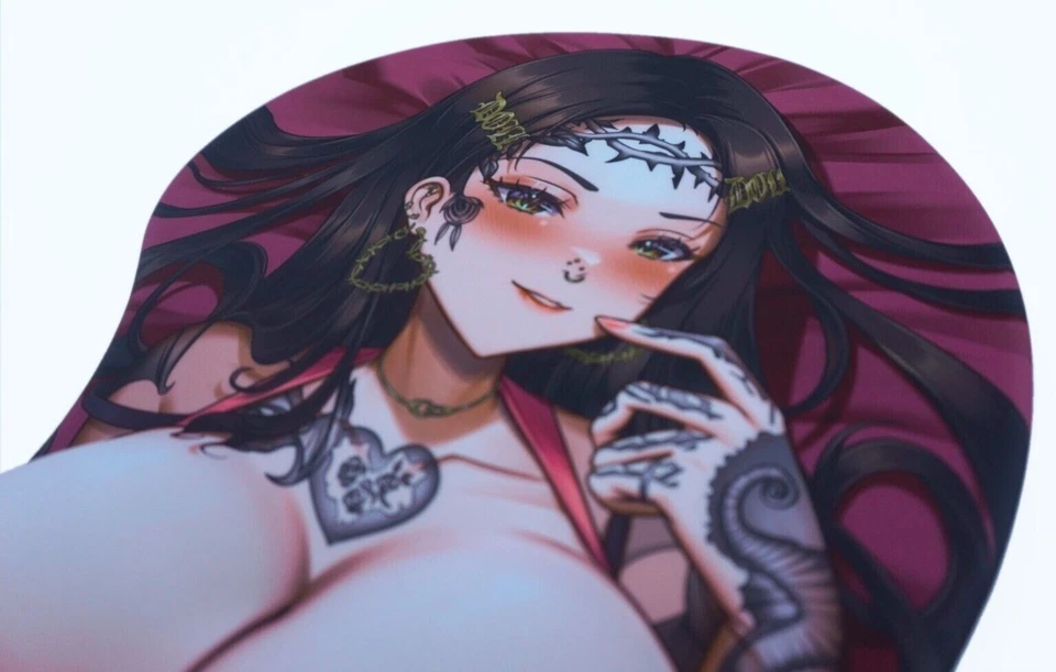 AVAILABLE NOW! Lotteoddities Booba Mouse Pad (anime girl 3d mouse pad) - Image 3 of 4