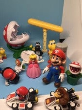 Lot Of 24 Jakks Pacific SUPER MARIO BROS Nintendo 2.5-3 FIGURES Cars Tin Misc
