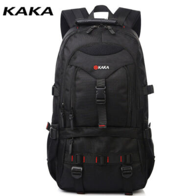 KAKA Waterproof Men Oxford Travel Backpack Large Capacity Laptop Travel Mochila