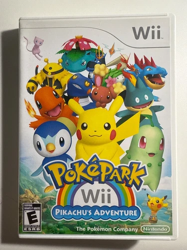 PokéPark Wii: Pikachu's Adventure (Nintendo Wii, 2010) CIB with manual