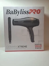 BaByliss Pro Ceramix Xtreme Professional Hair Dryer / 1" Straightener 
