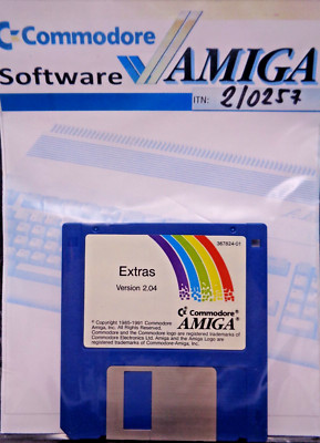 COMMODORE AMIGA -- EXTRAS VERSION 2.04 (COMMODORE) #0257
