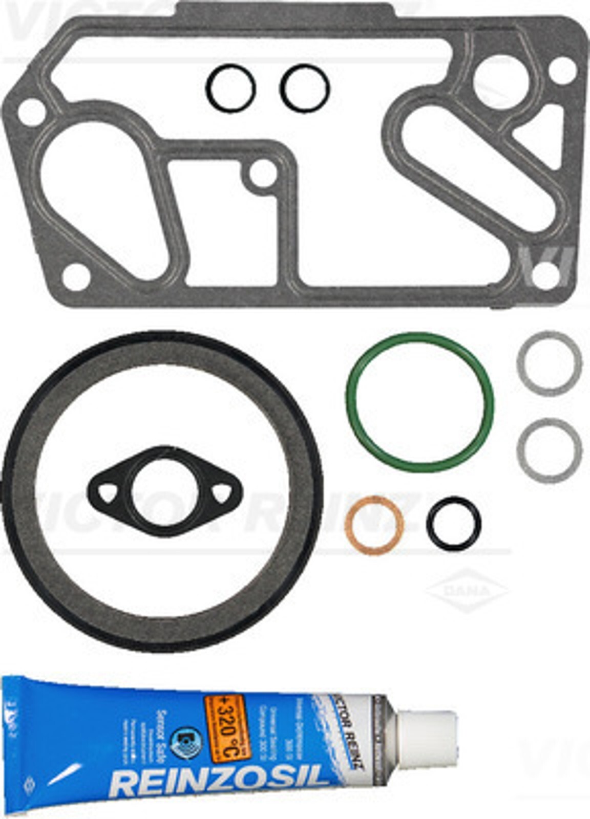 Jeu de joints VW 2.5 TDI bottom complet avec joint de carter et spi pour mécanique