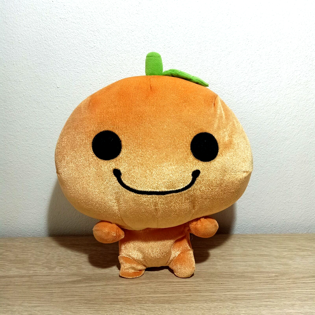 San-X Mikan Bouya Mandarin Orange Shiny BIG Plush Toy Doll Japan