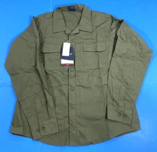 NEW PROPPER WOMENS REVTAC LONG SLEEVE SHIRT F5335 OLIVE GREEN LARGE