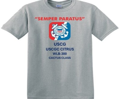 USCGC CITRUS  WLB-300* CACTUS CLASS *SHIRTS.USCG OFFICIALLY LICENSED