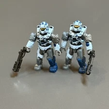 2X Mega Construx Bloks Halo UNSC Scorpion Clash SPARTAN Stone Figure HHC42