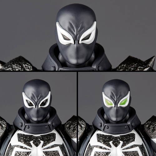 Revoltech Amazing Yamaguchi Agent Venom Kaiyodo Spider-Man U.S SELLER!!! - Picture 6 of 13