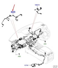 LAND ROVER DEFENDER L663 Facia Harness Wiring LHD LR177591 NEW GENUINE